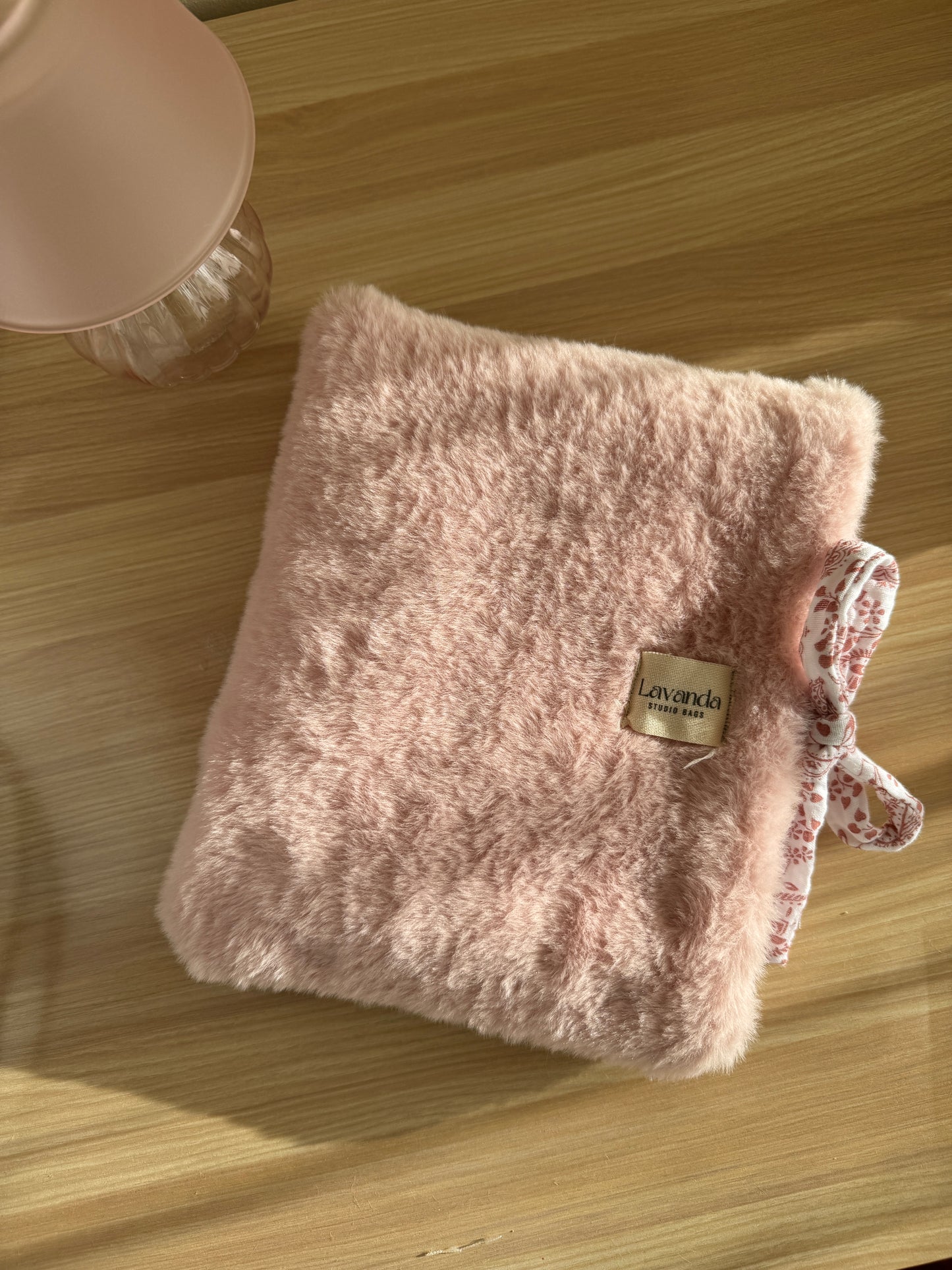 Book cover fluffy pink