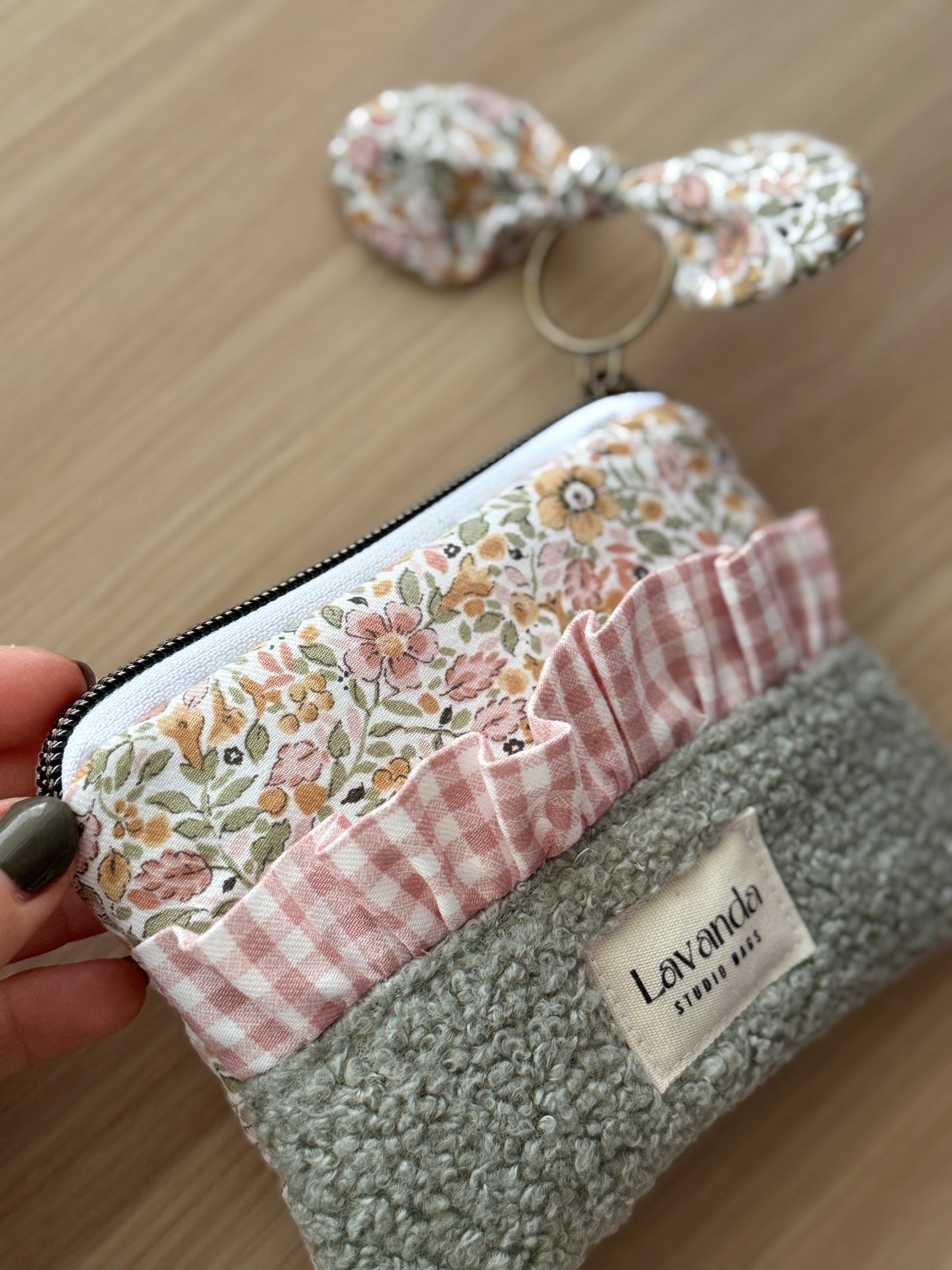 Mini pouch camellia 12