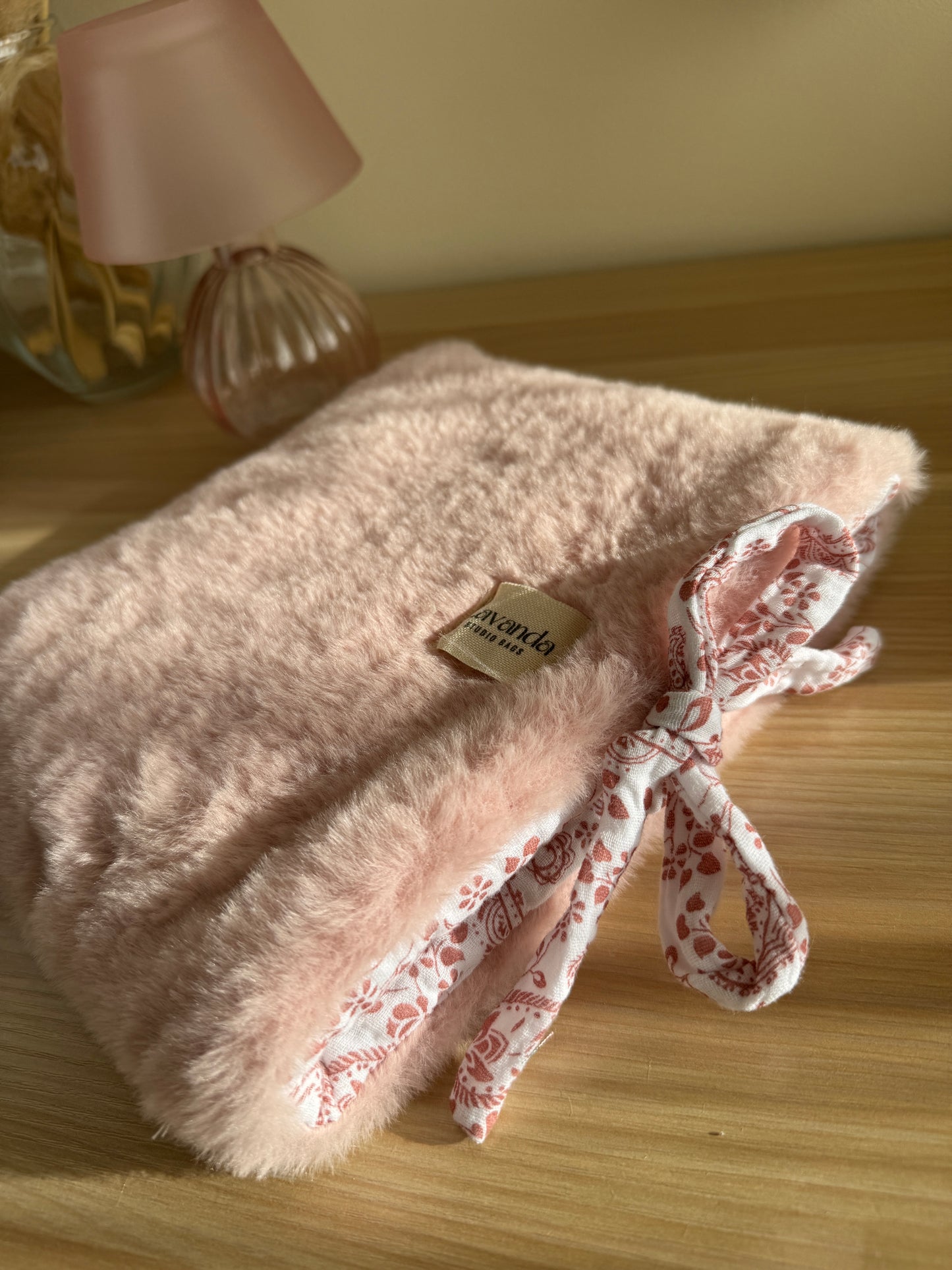Book cover fluffy pink