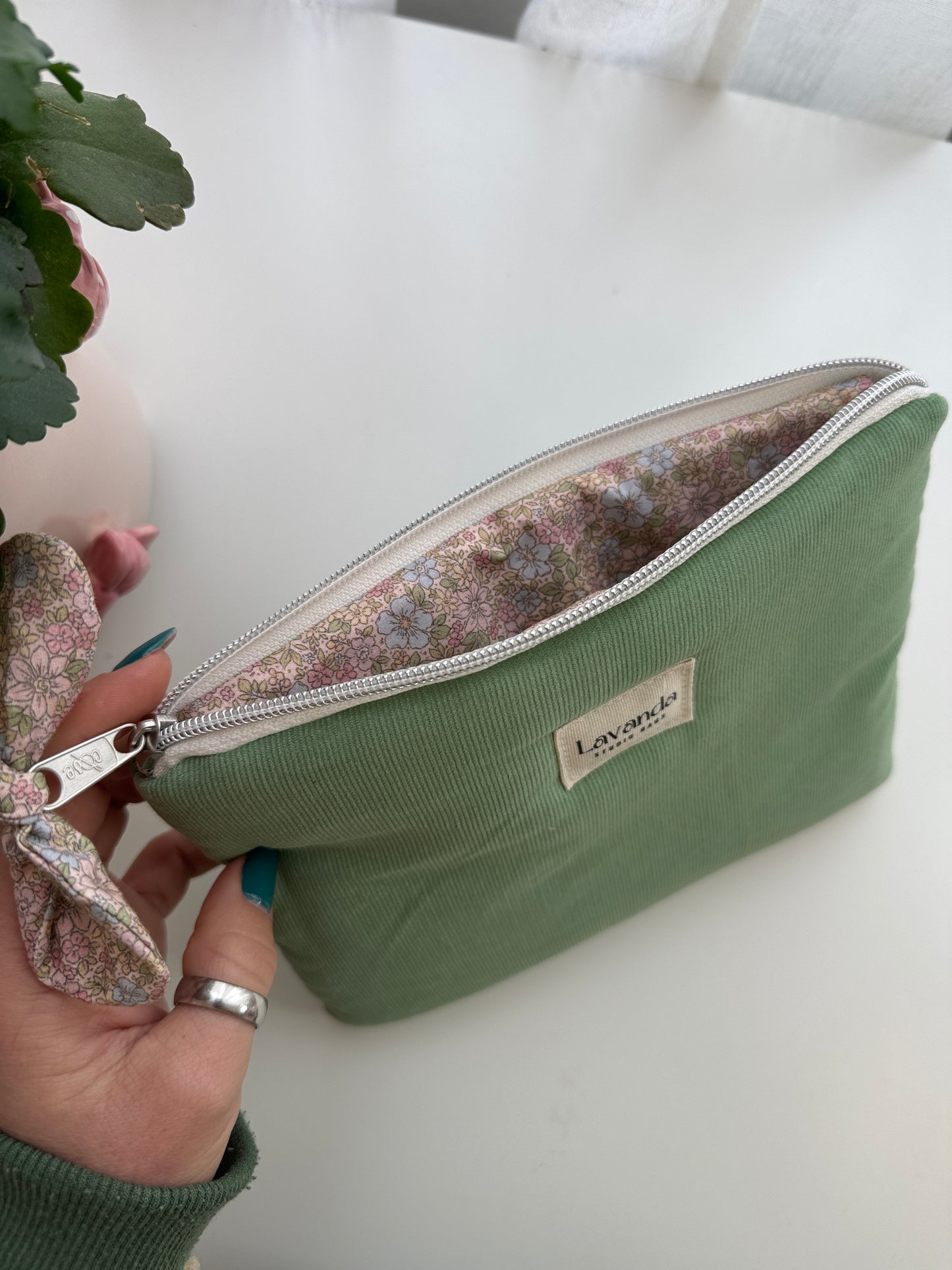 Bolsas de maquilhagem planas