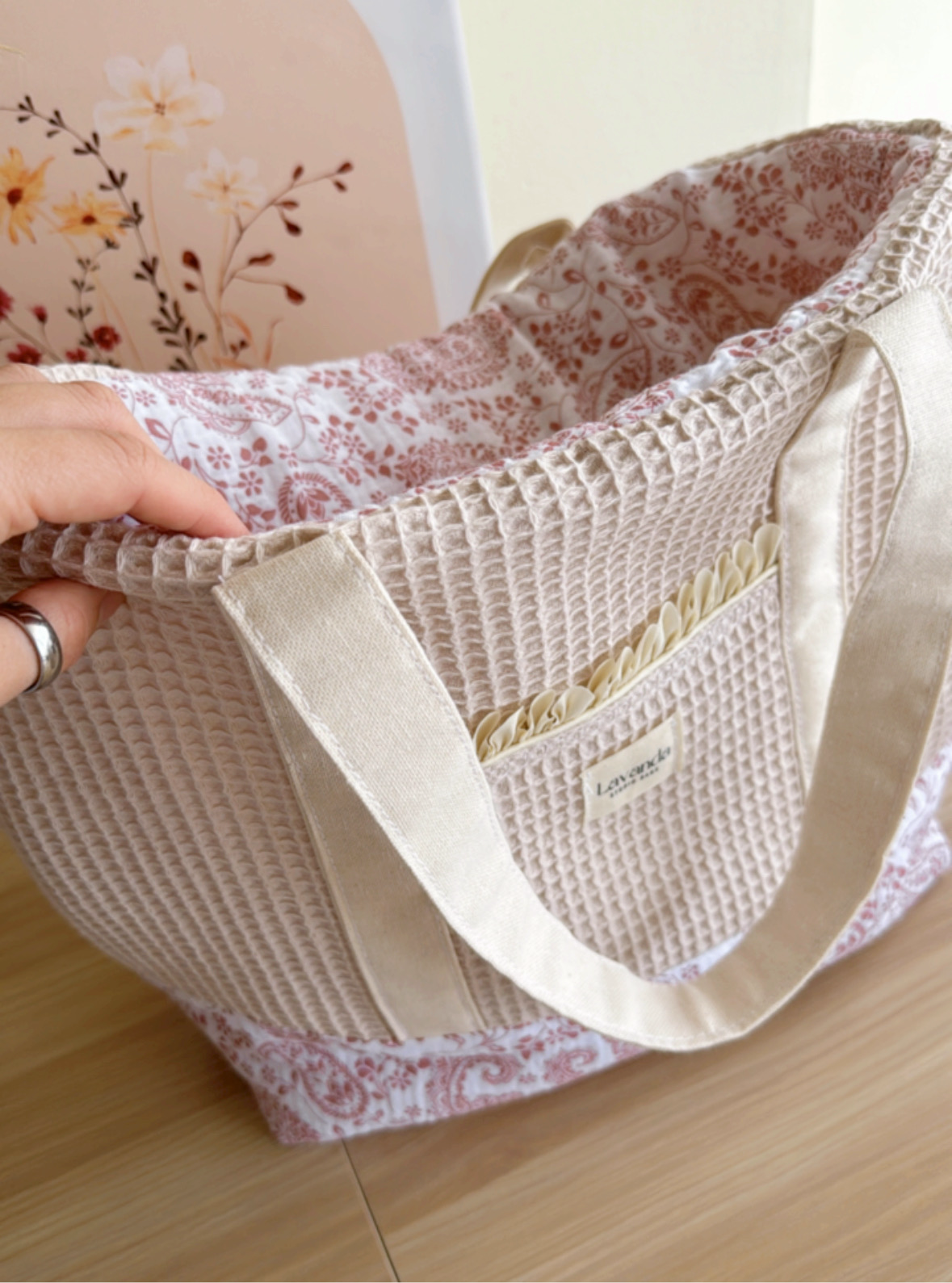 C.Tote bag/ vanilla line