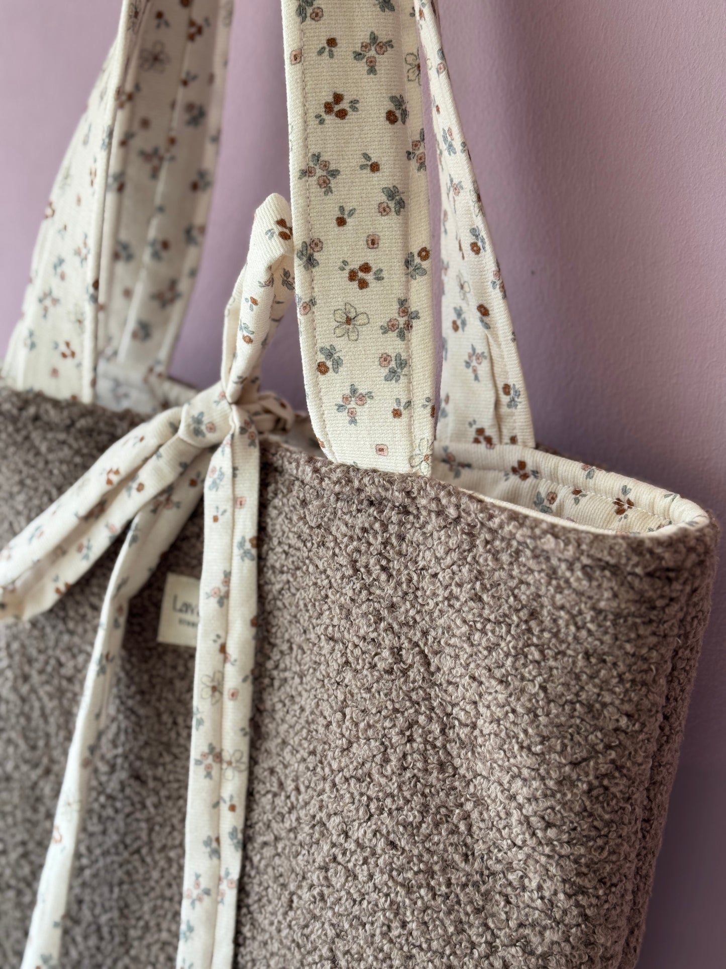 Tote bag cozy, brawn🍂