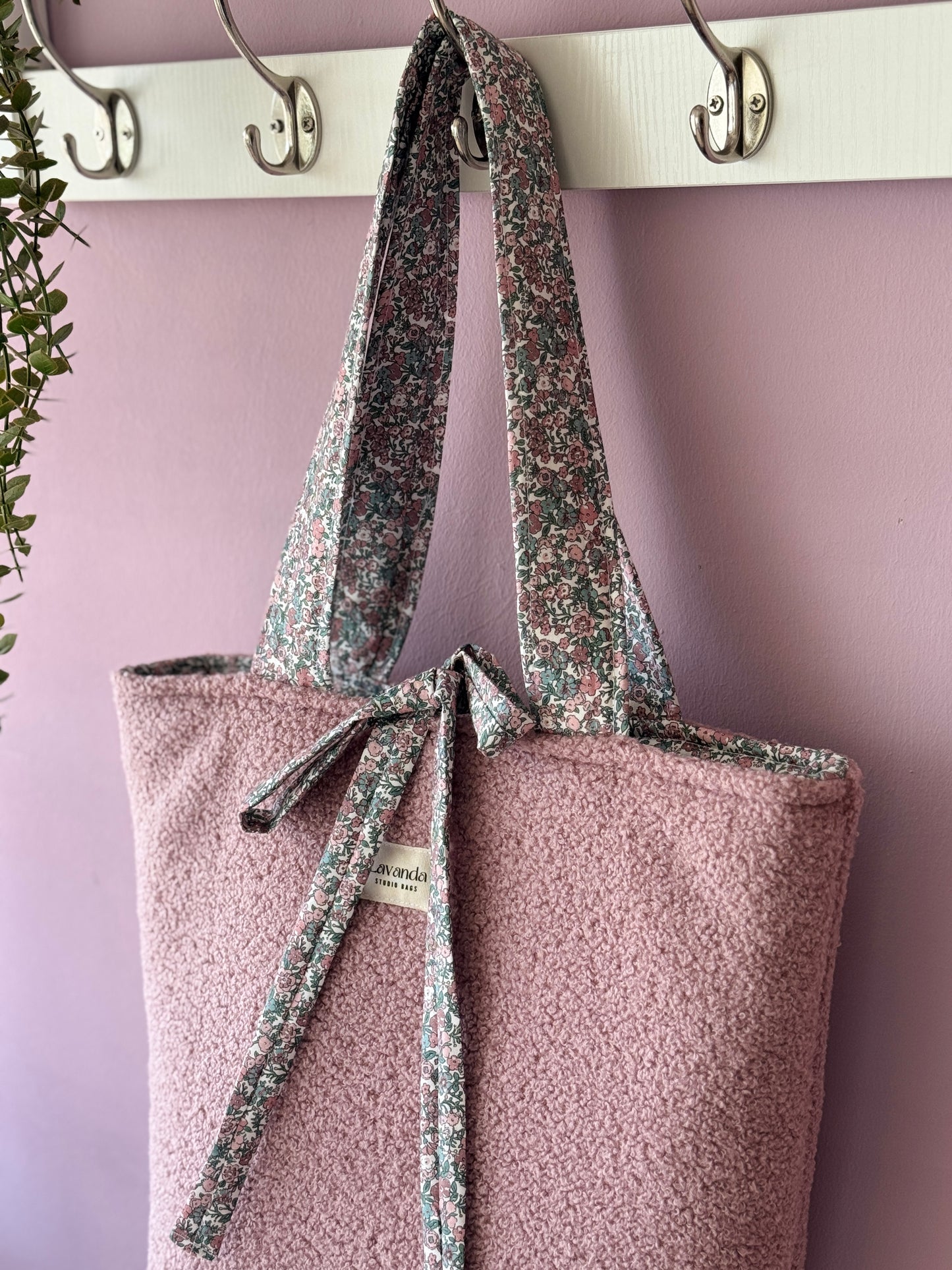 Tote bag cozy, old pink🍂