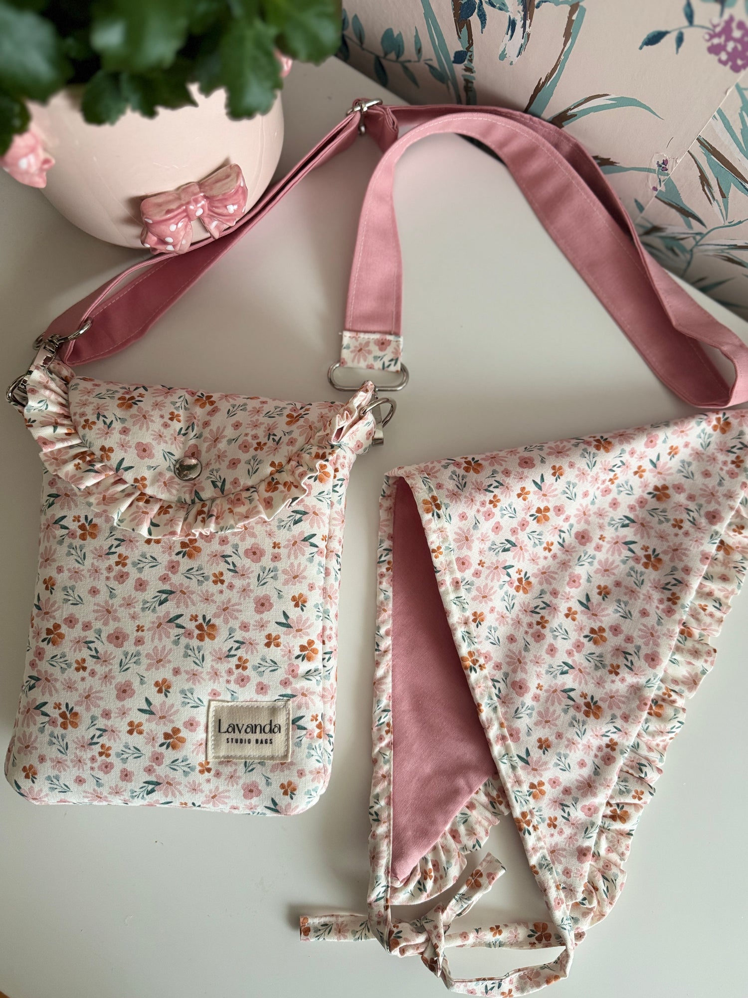 Bandana+phone bag -10%🌸