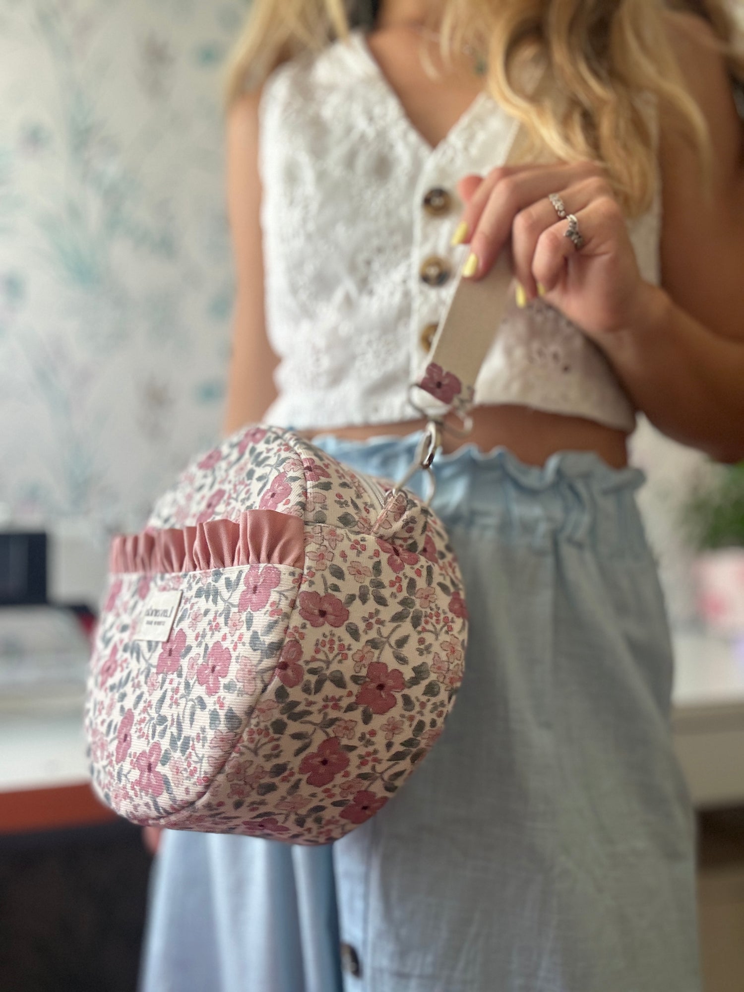 Round shoulder bag Jazmín🌸