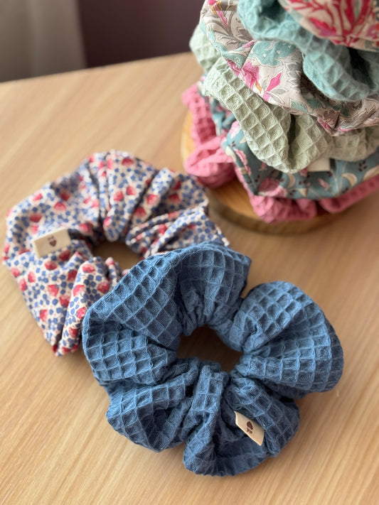 Scrunchie lirio waffle 1