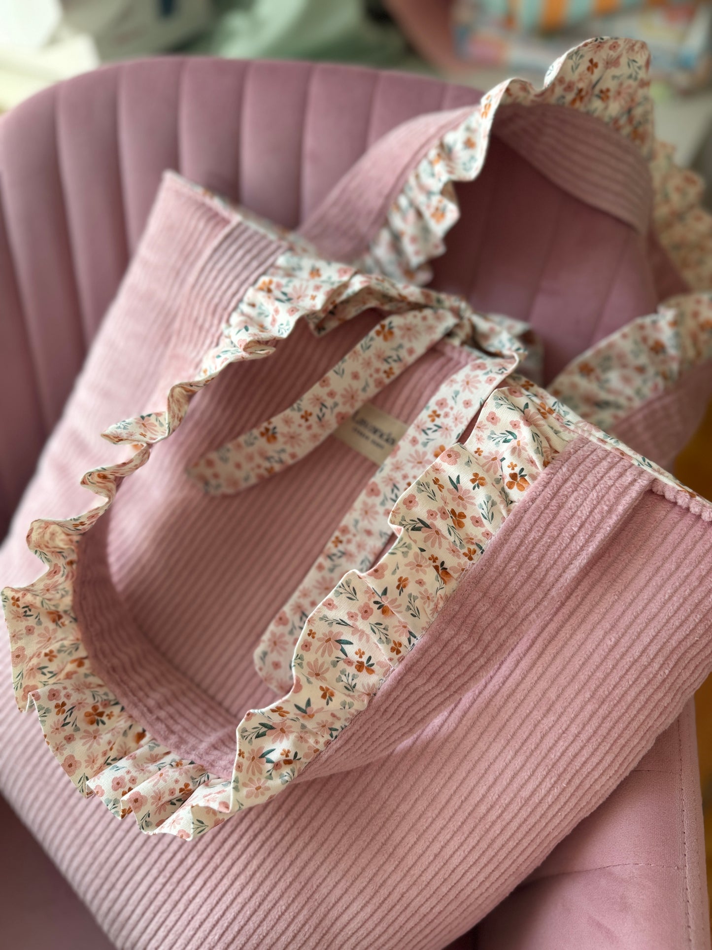 Tote bag Amarilis pana, and flowers🌸