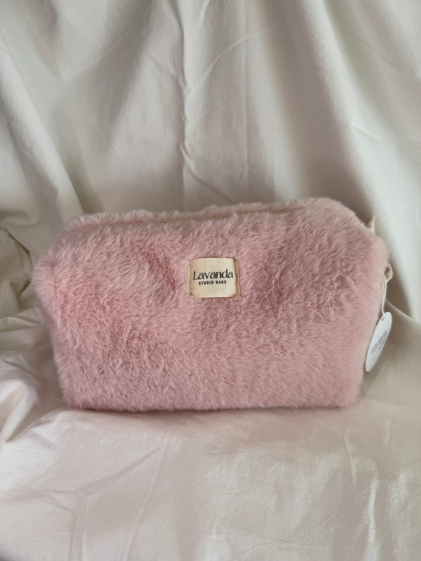 Bolsa de maquiagem fofinha Rosa