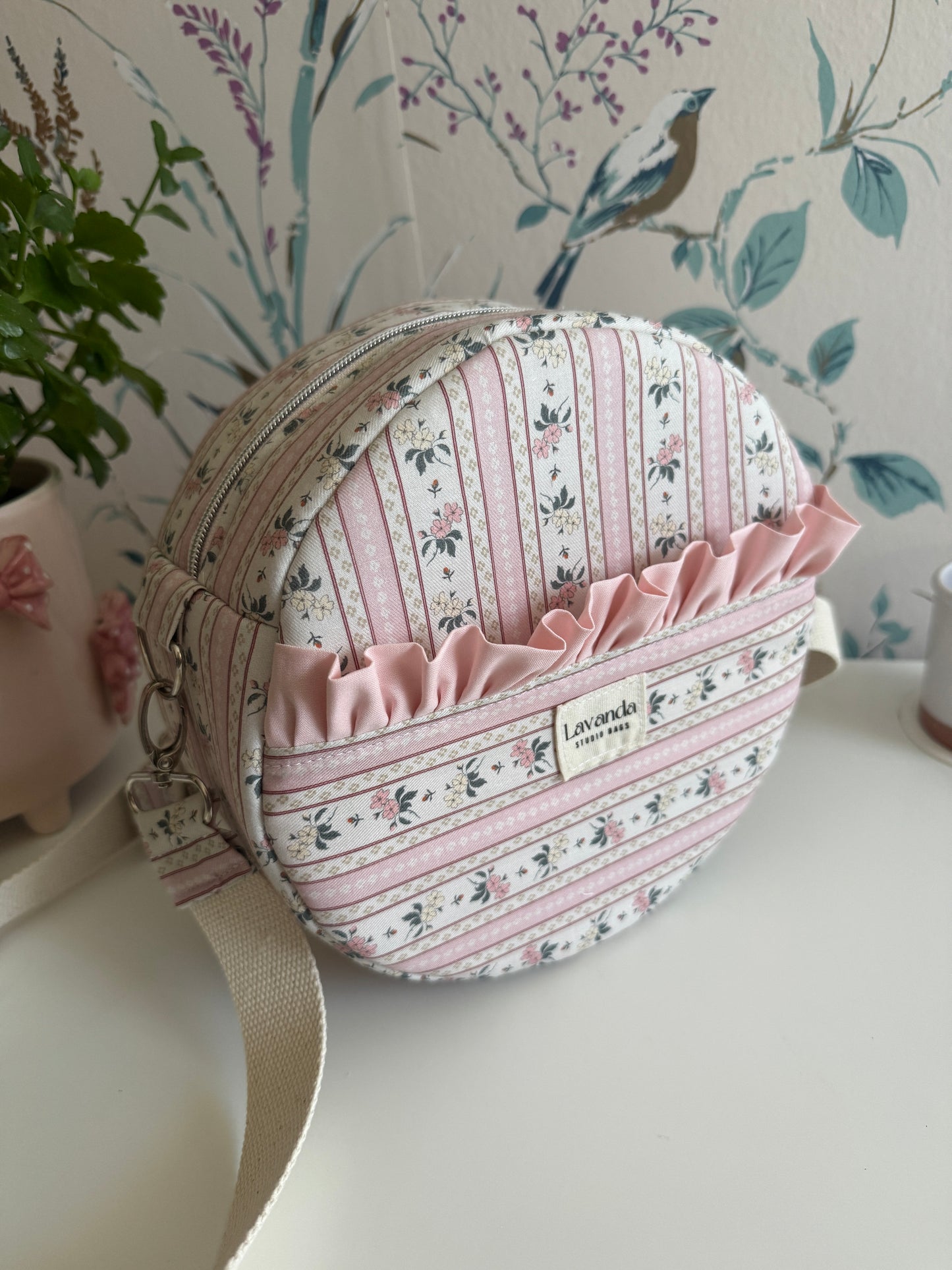 Round shoulder bag jazmín🌸5