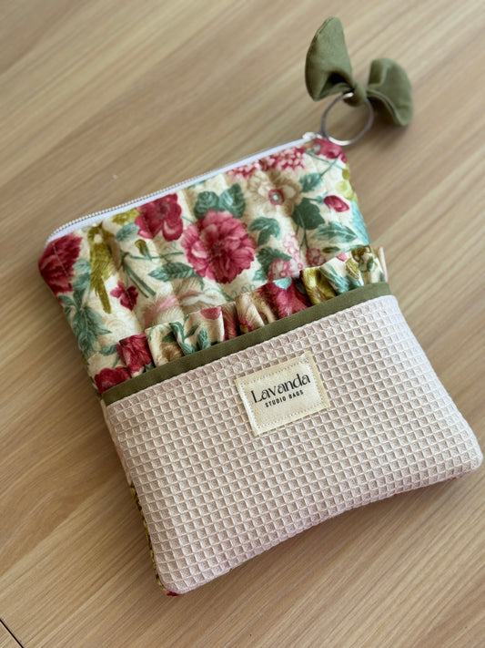 Kindle sleeve waffle and flowers
