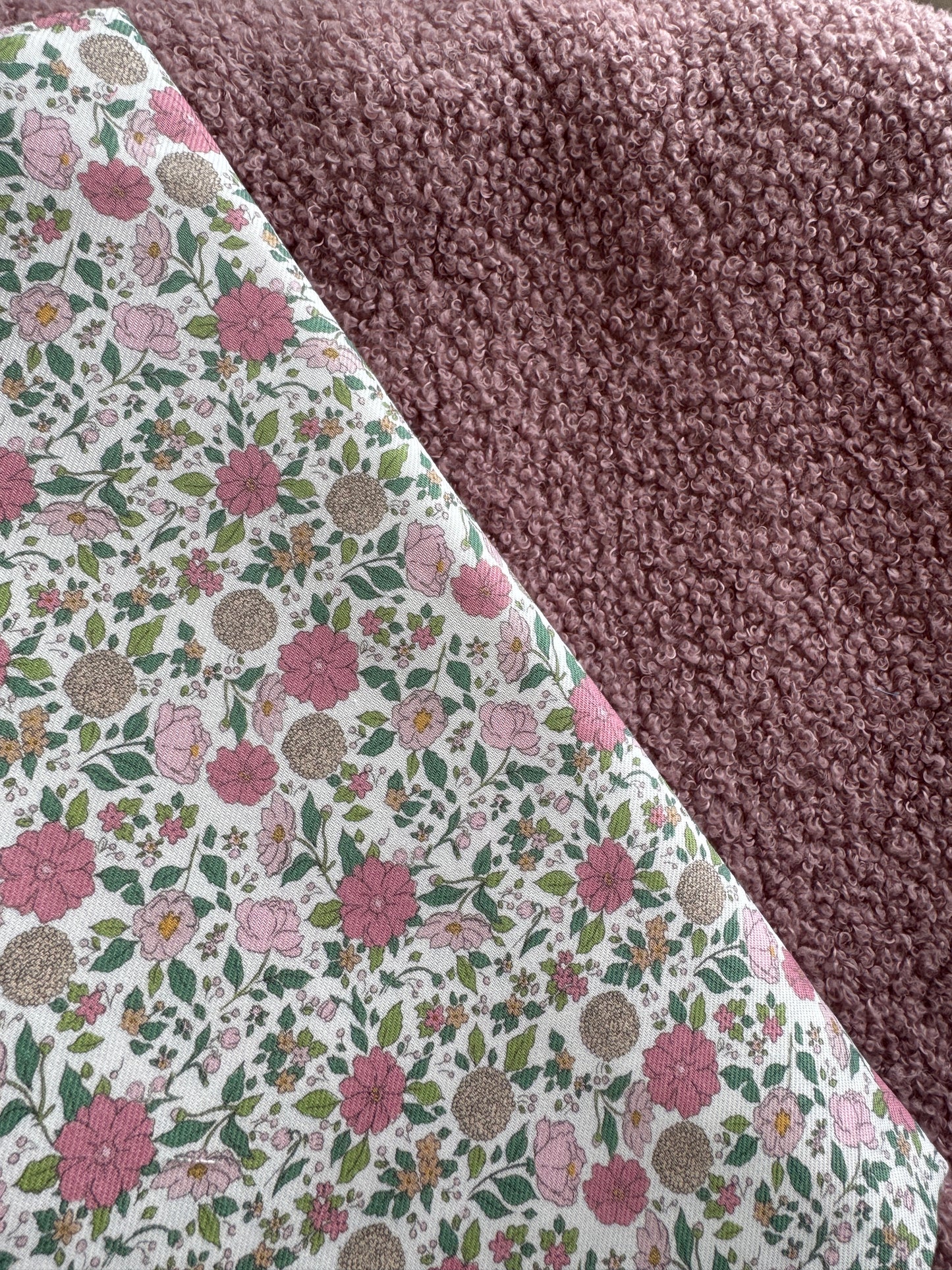 Bolso de mano acogedor, color rosa viejo🍂