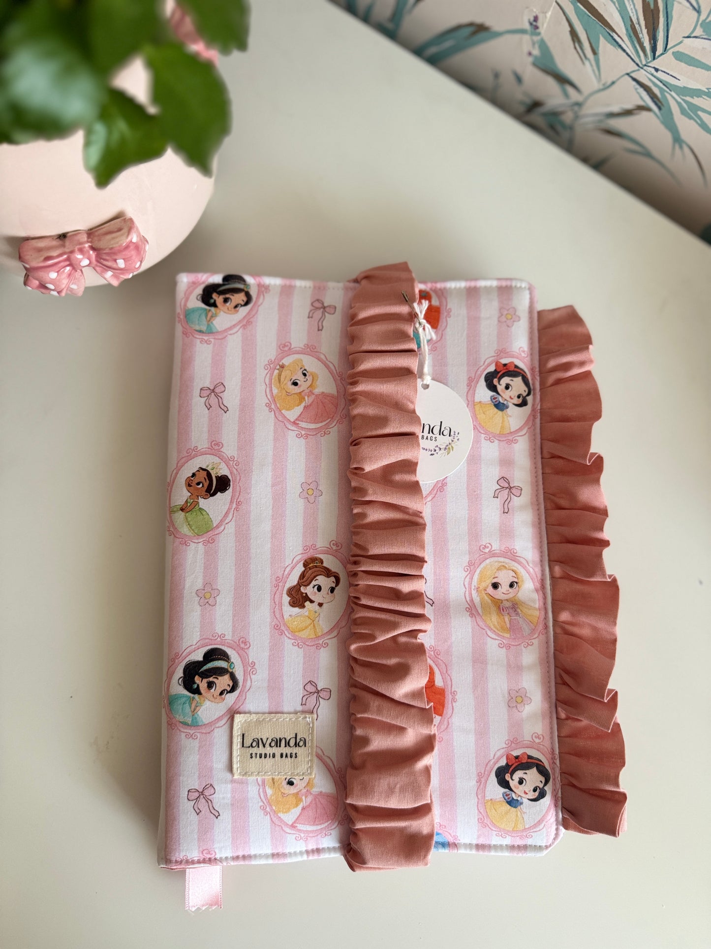 New! Book cover with flaps princess🎀