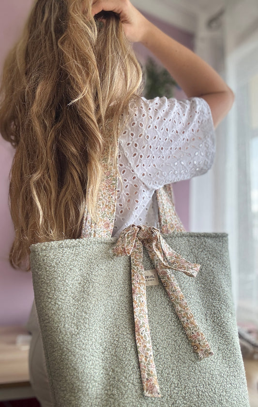 Tote bag cozy, green🍂