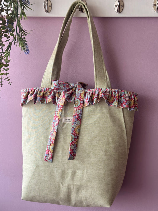 A.Tote bag, culla cotton, Apple green.