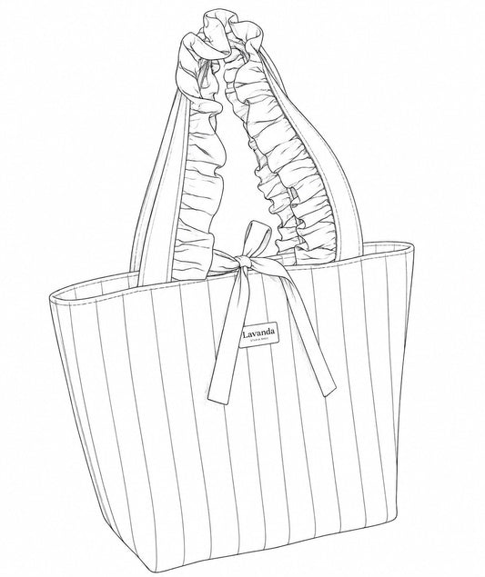 Custom your own Amarilis Tote bag rayitas.