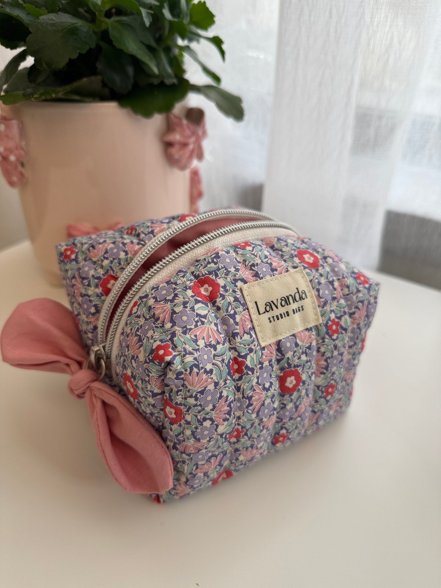 Mini happy box flores simples e cor-de-rosa