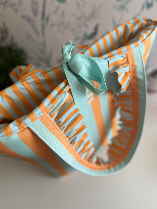 Tote bag Waterproof striped Amarilis🧡