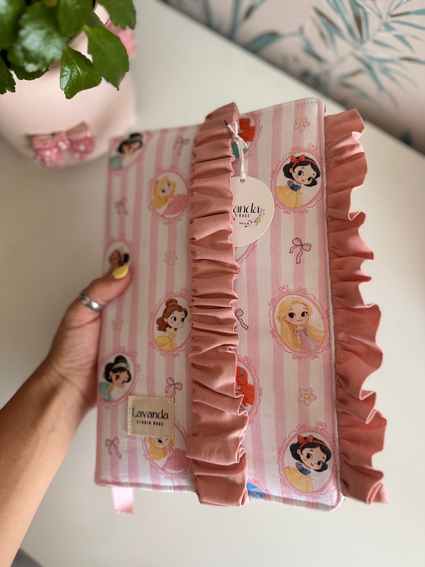 New! Book cover with flaps princess🎀
