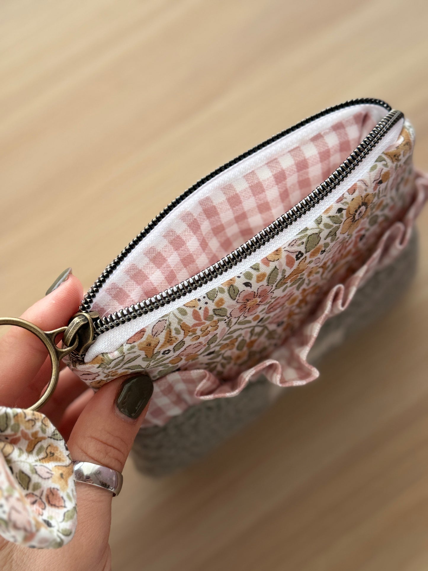 Mini pouch camellia 12