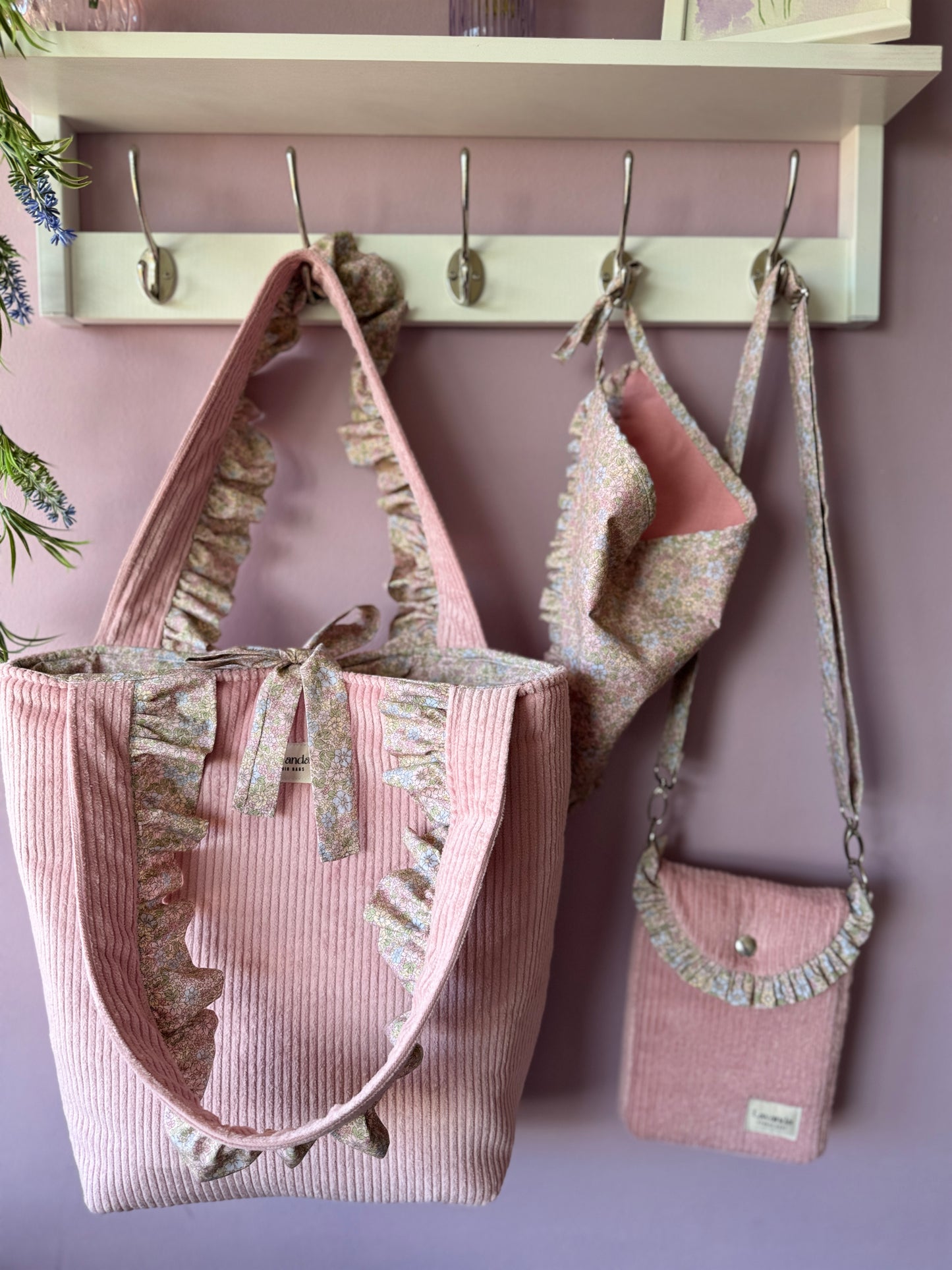 Tote bag Amarilis pana, and flowers 2🌸