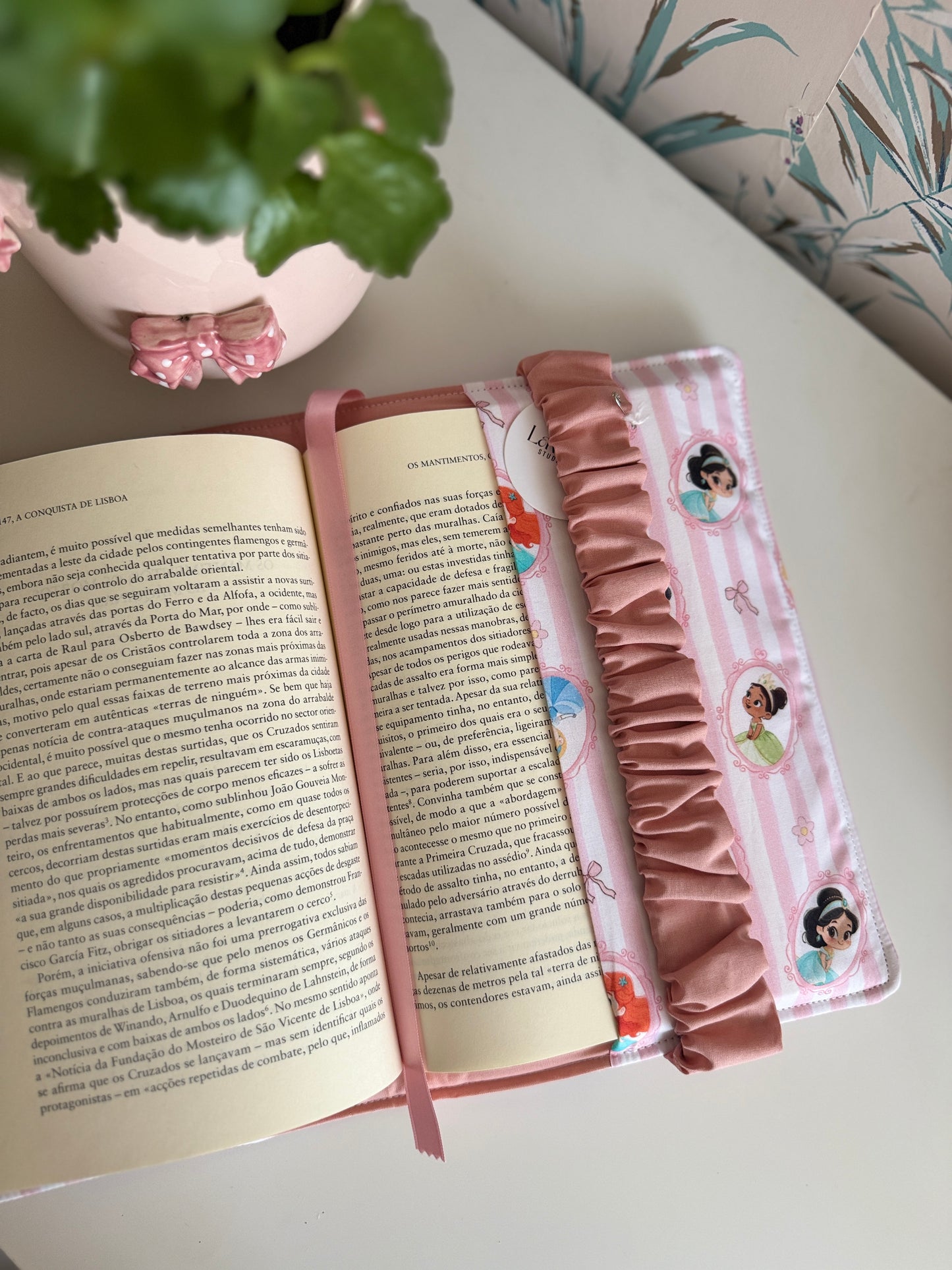 New! Book cover with flaps princess🎀