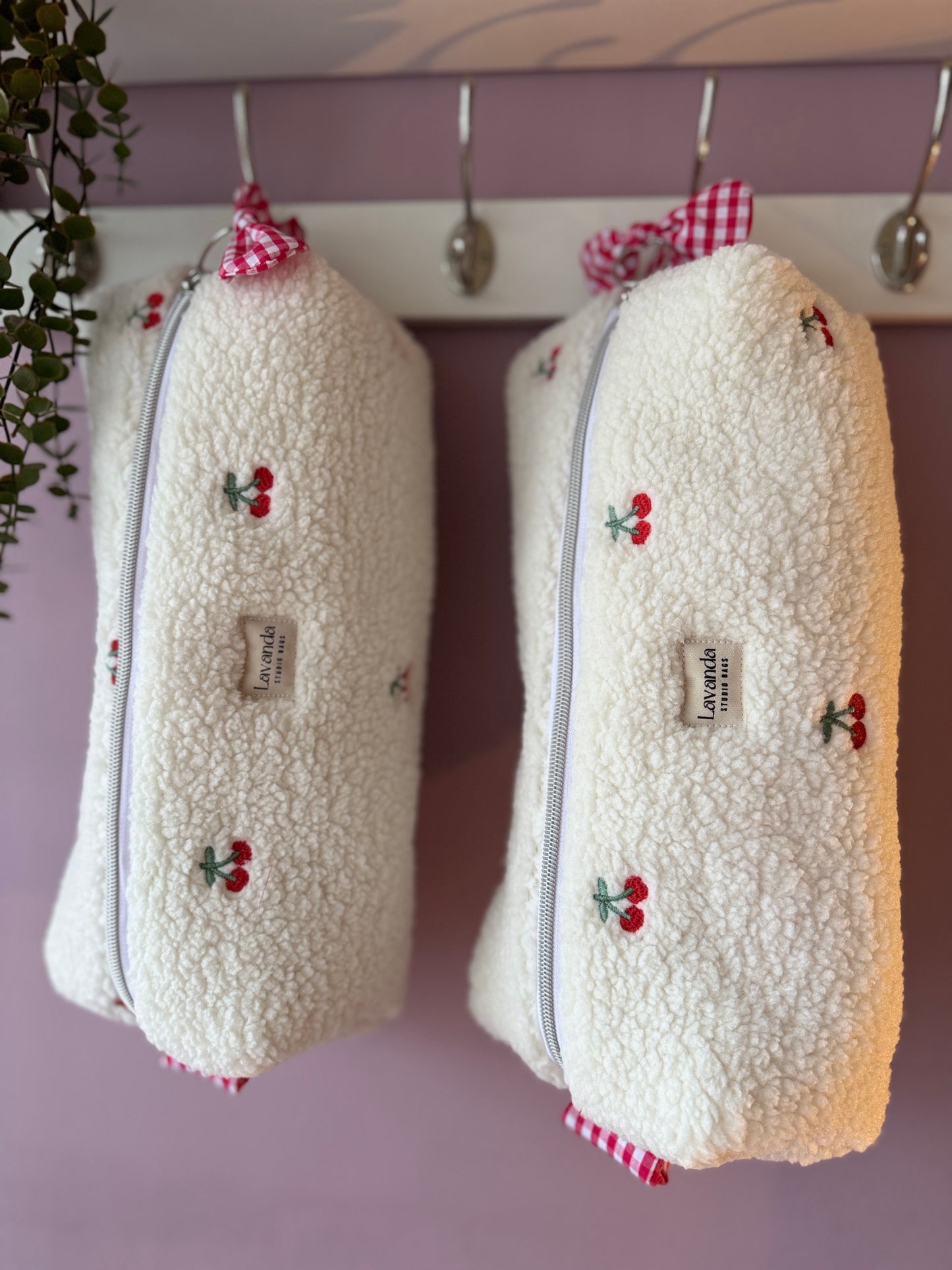 One left! Cherry Dyson airwrap bag 🍒