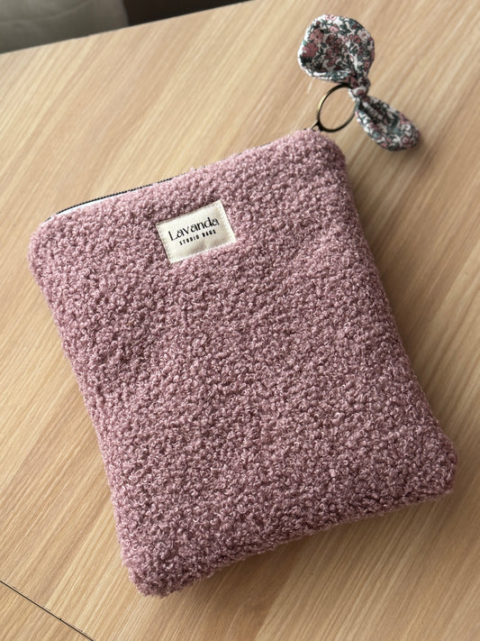 Kindle sleeve teddy old pink