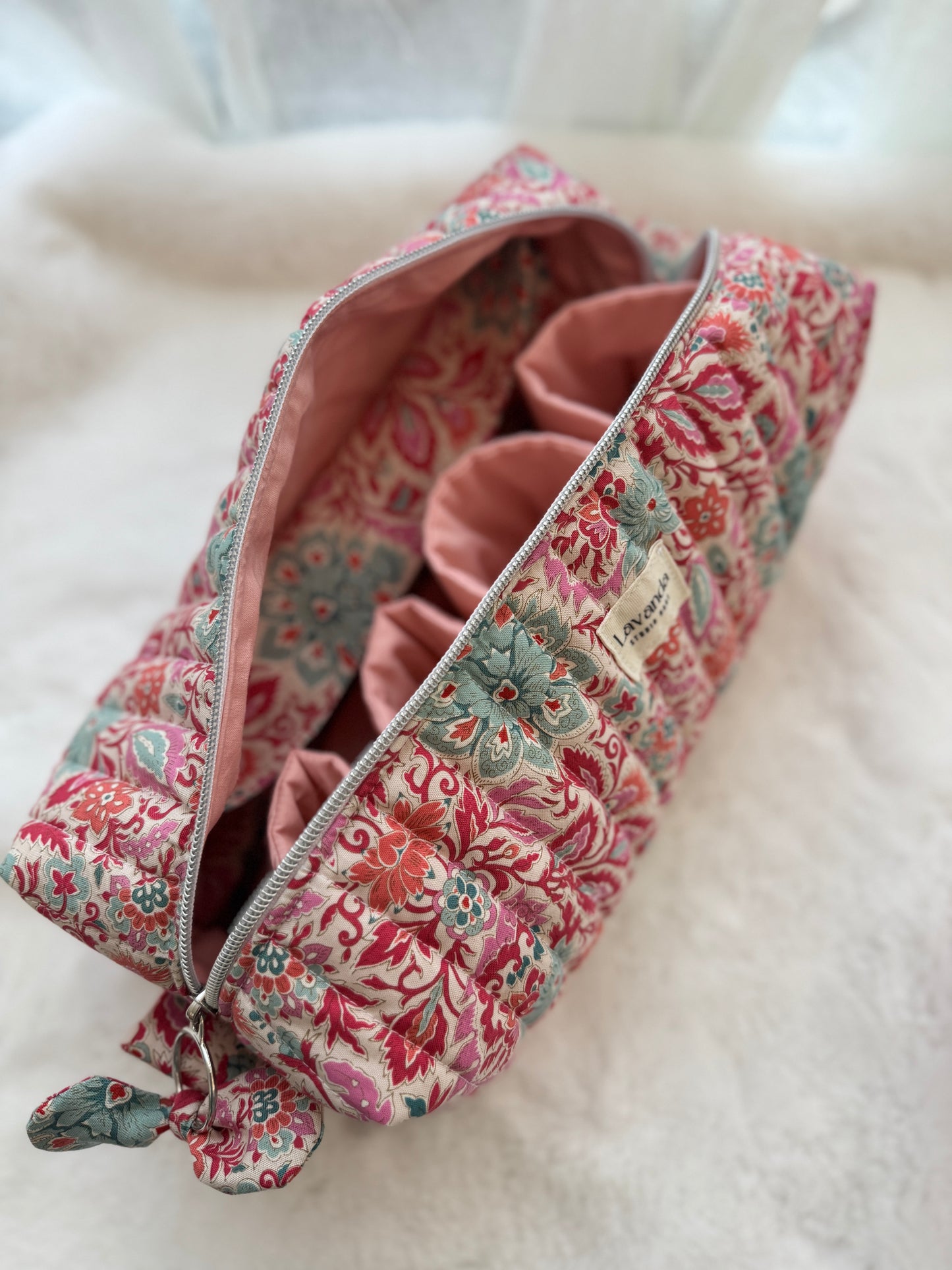 Dyson bag airwrap floral and pink