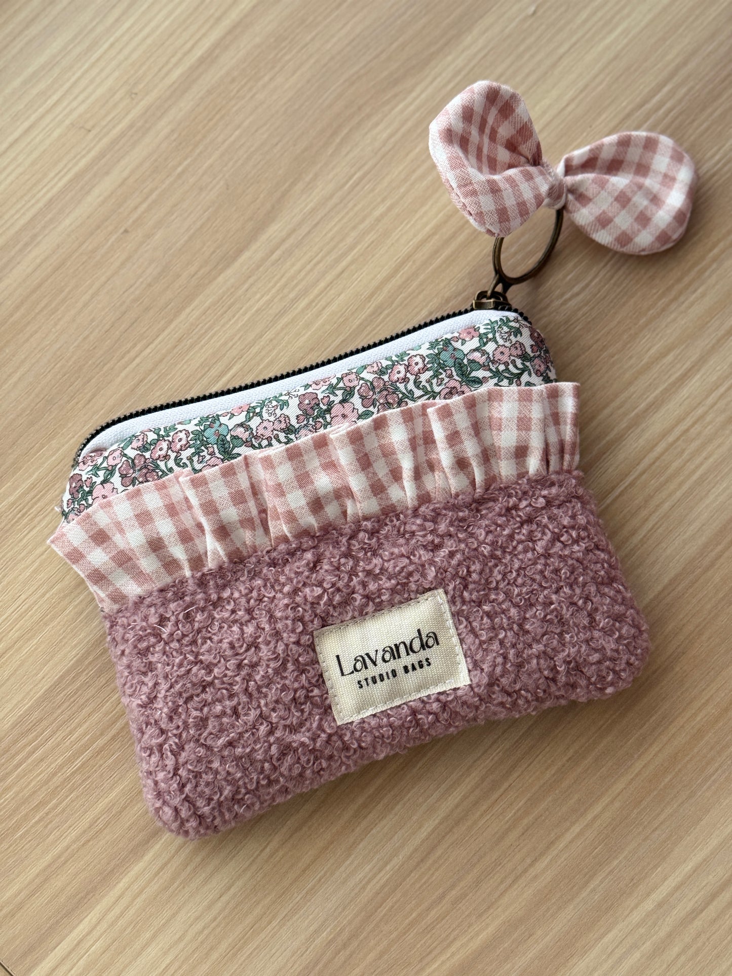 Mini pouch camellia 13