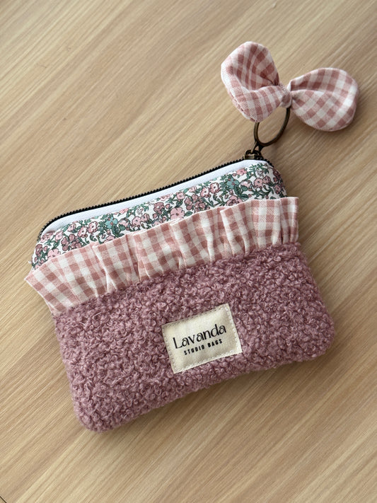 Mini pouch camellia 13