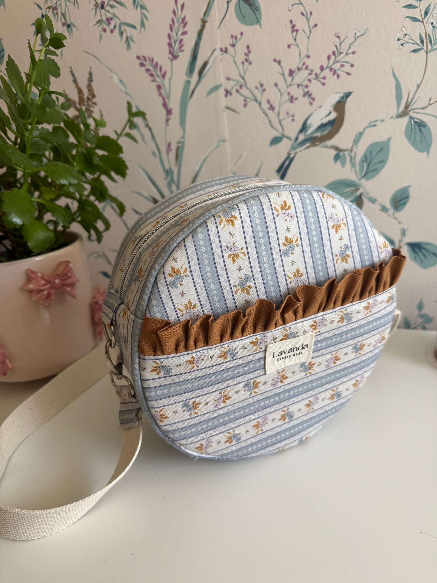 Round shoulder bag jazmín🌸4