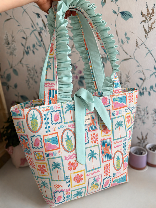 Tote bag Waterproof stamp Amarilis🍍