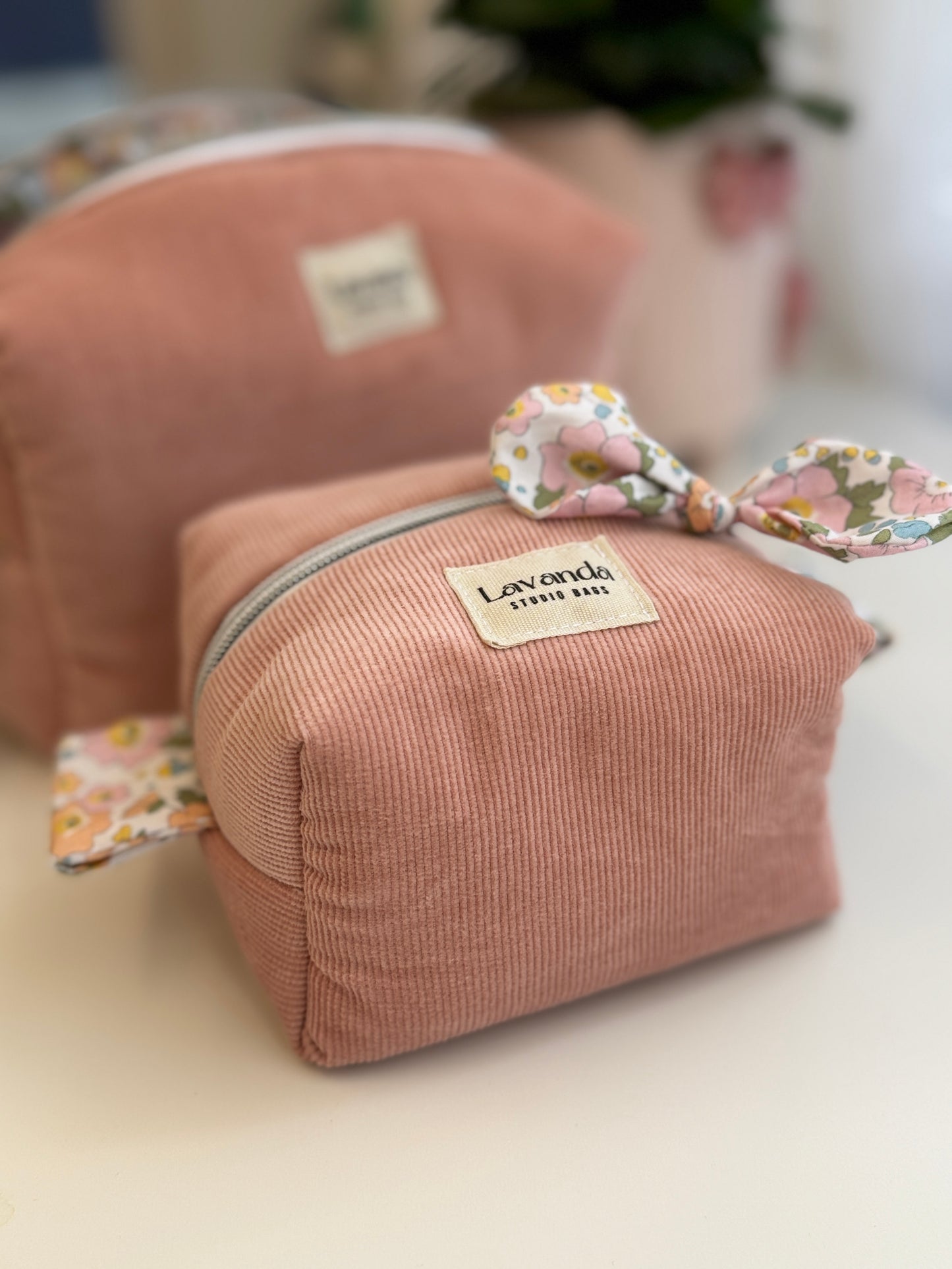 Mini cápsula caixa da felicidade rosa