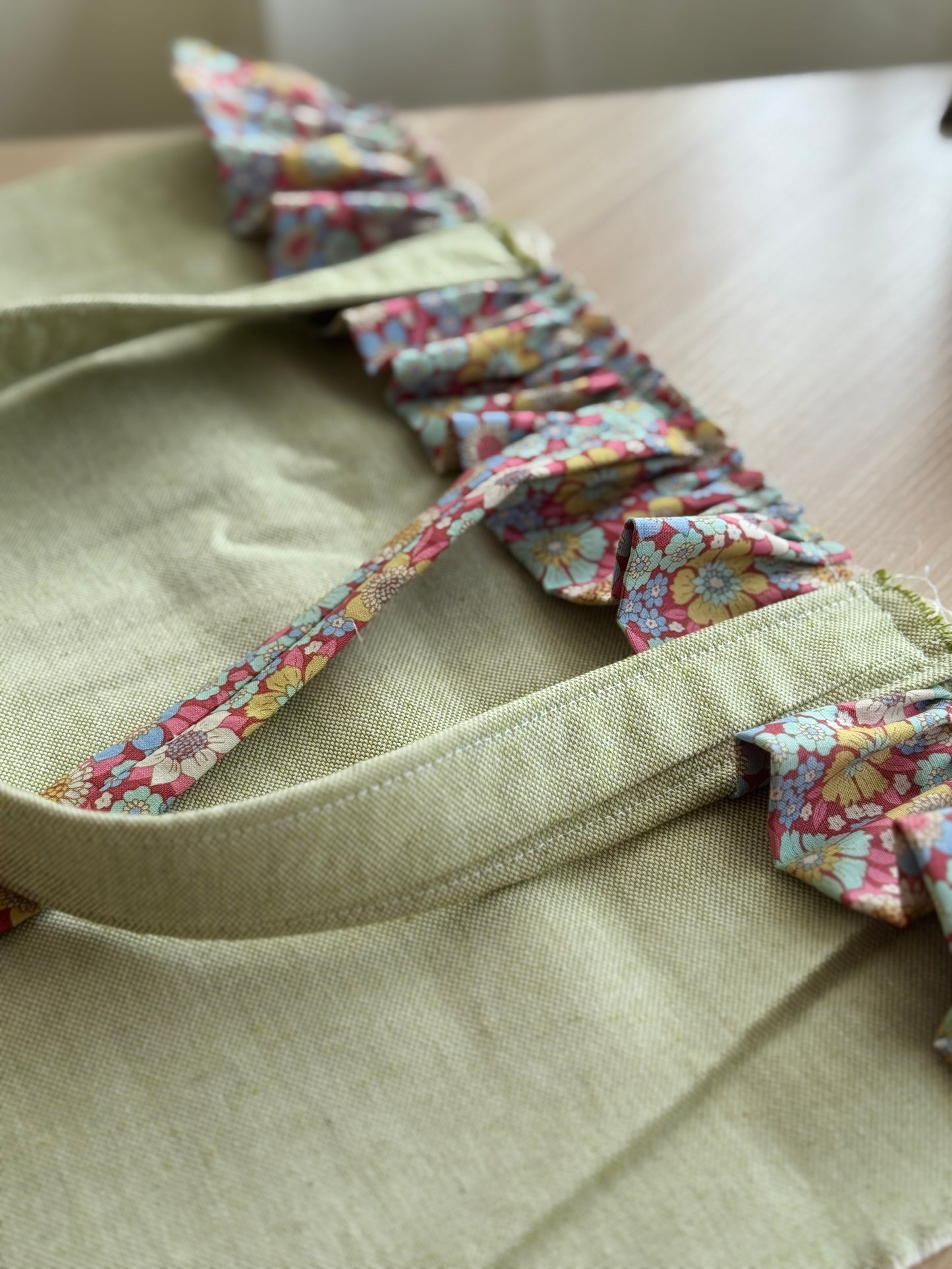 A.Tote bag, culla cotton, Apple green.