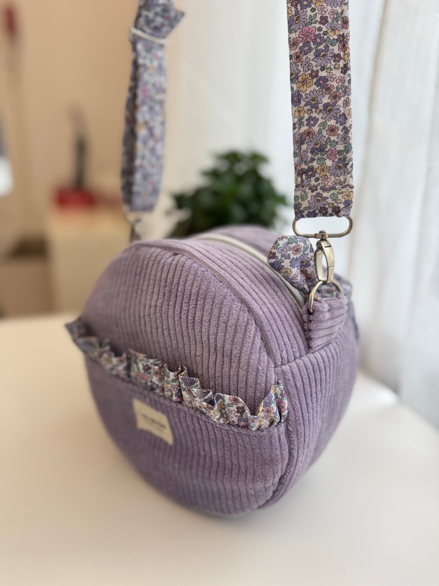 Round shoulder bag jazmín 🪻