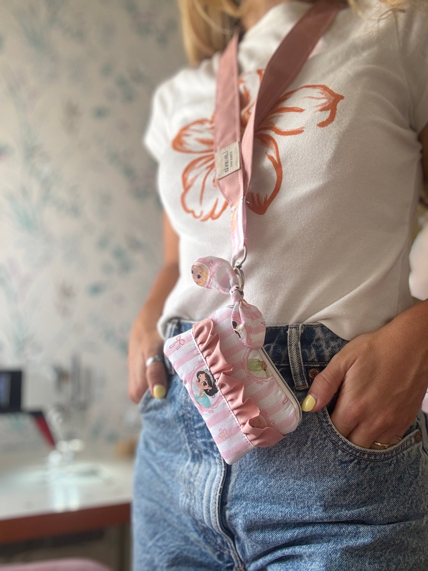 Lanyards + mini pouch princess🎀