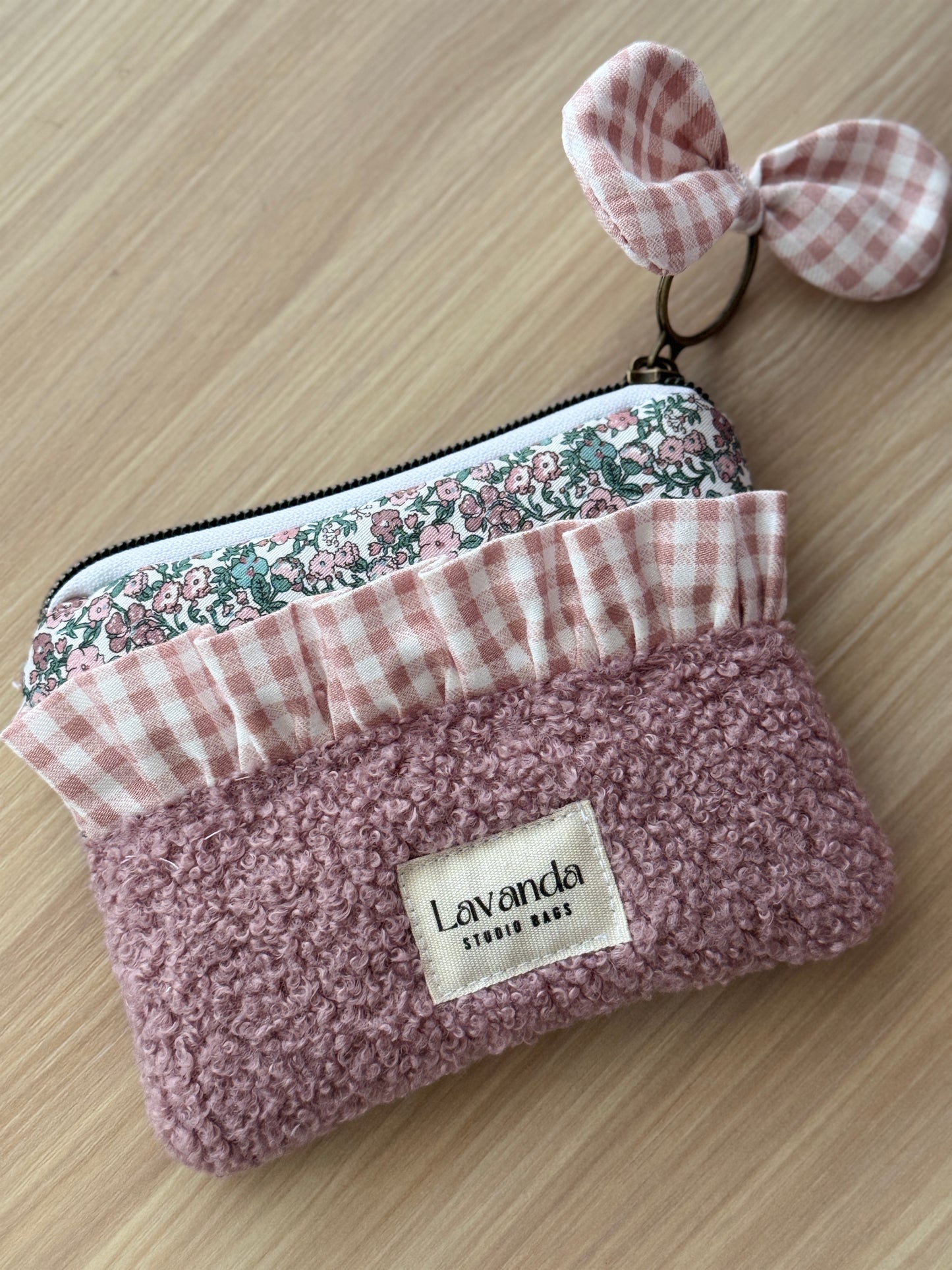 Mini pouch camellia 13