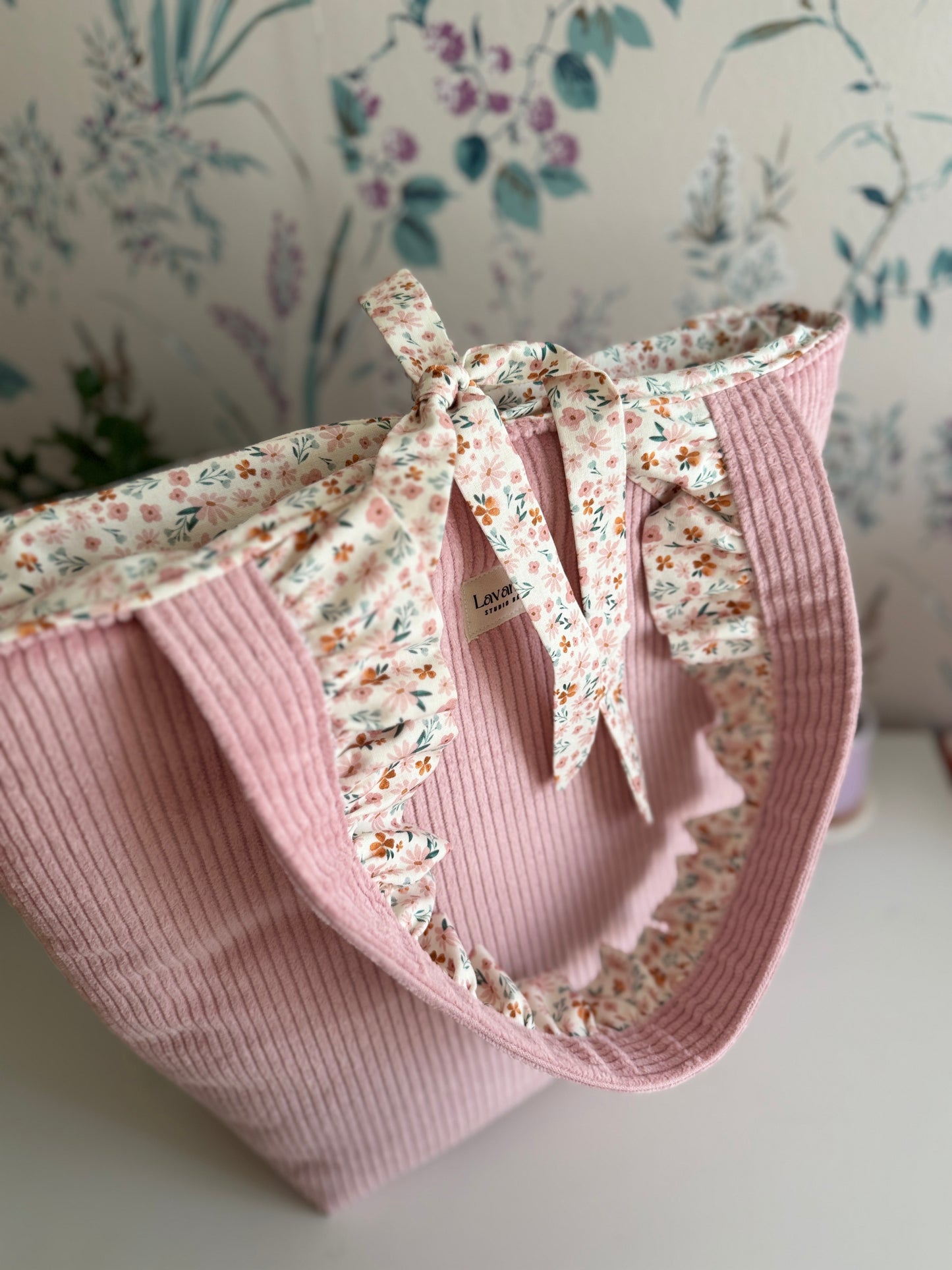 Tote bag Amarilis pana, and flowers🌸