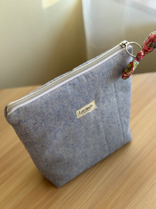 b.Cosmetic bag cosmos blue love