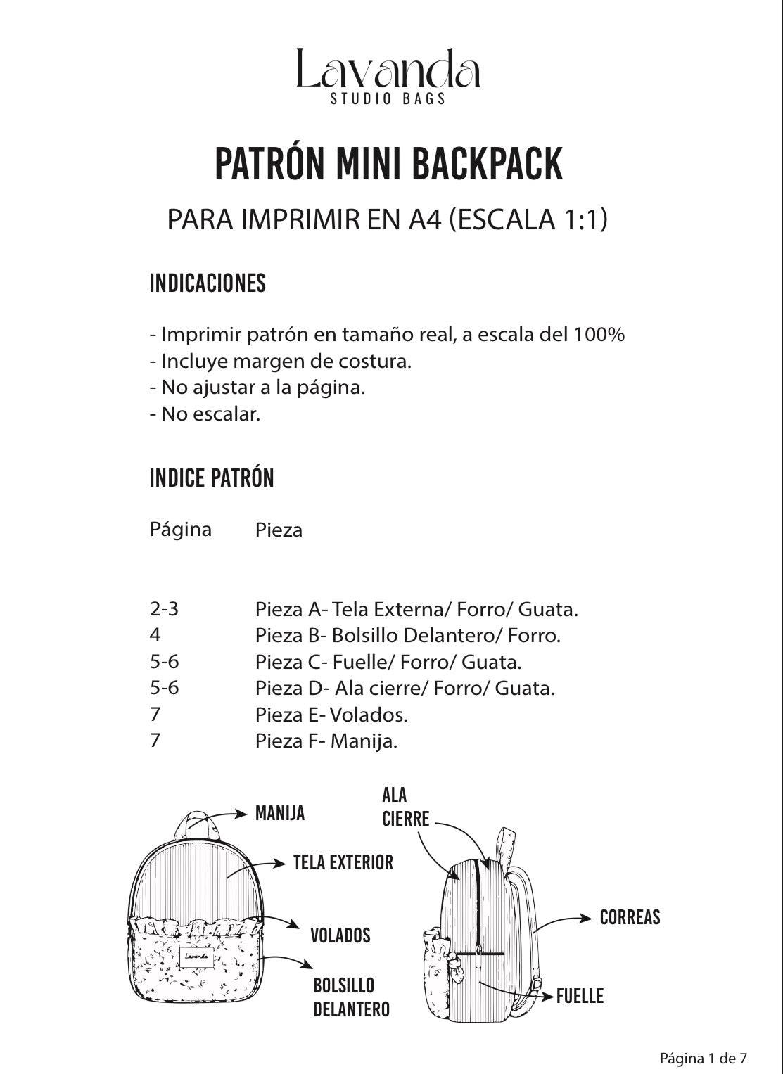 PATRON MINI BACKPACK🤎