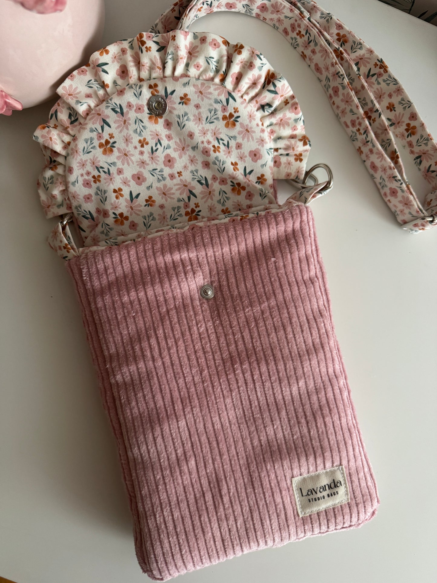 Pink phone crossbody 6