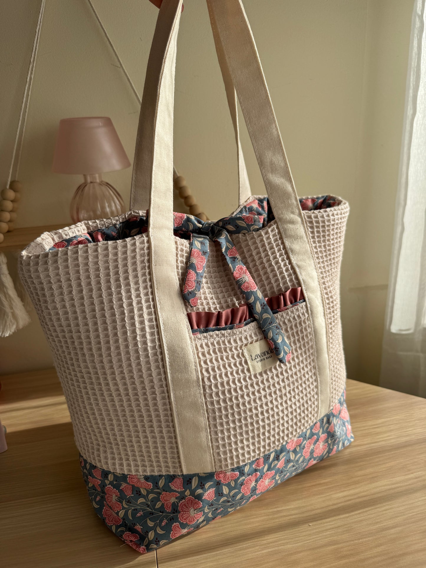 Tote bag flower wind (custom bag)